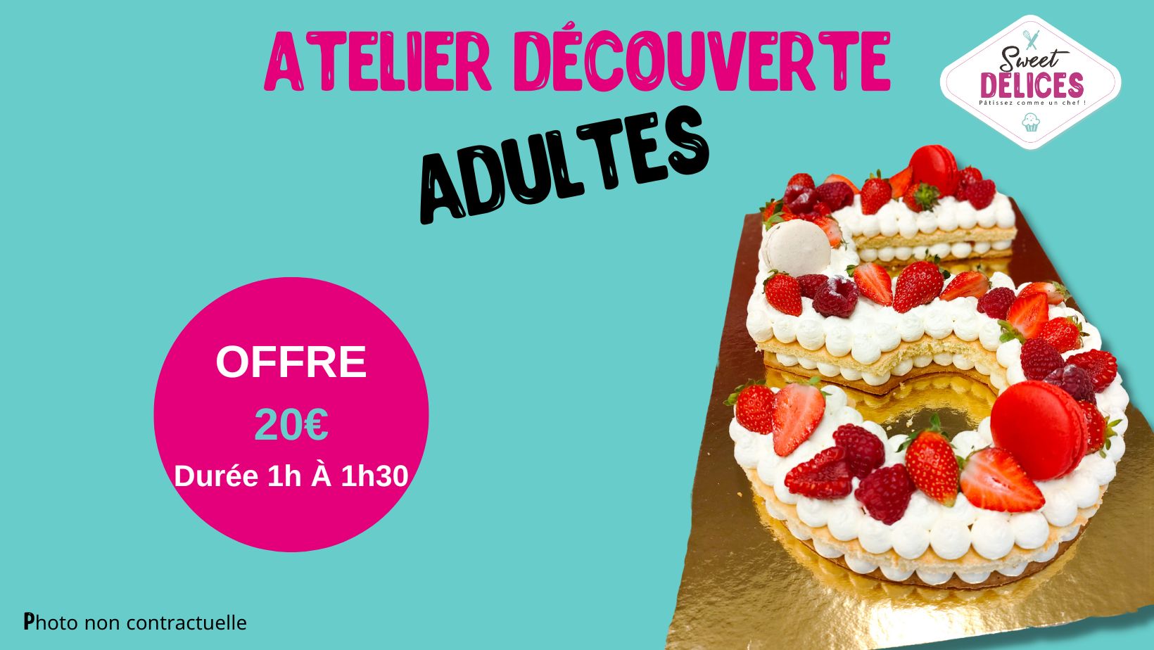 Atelier Découverte 1h à 1h30 (Adultes dès 16 ans)